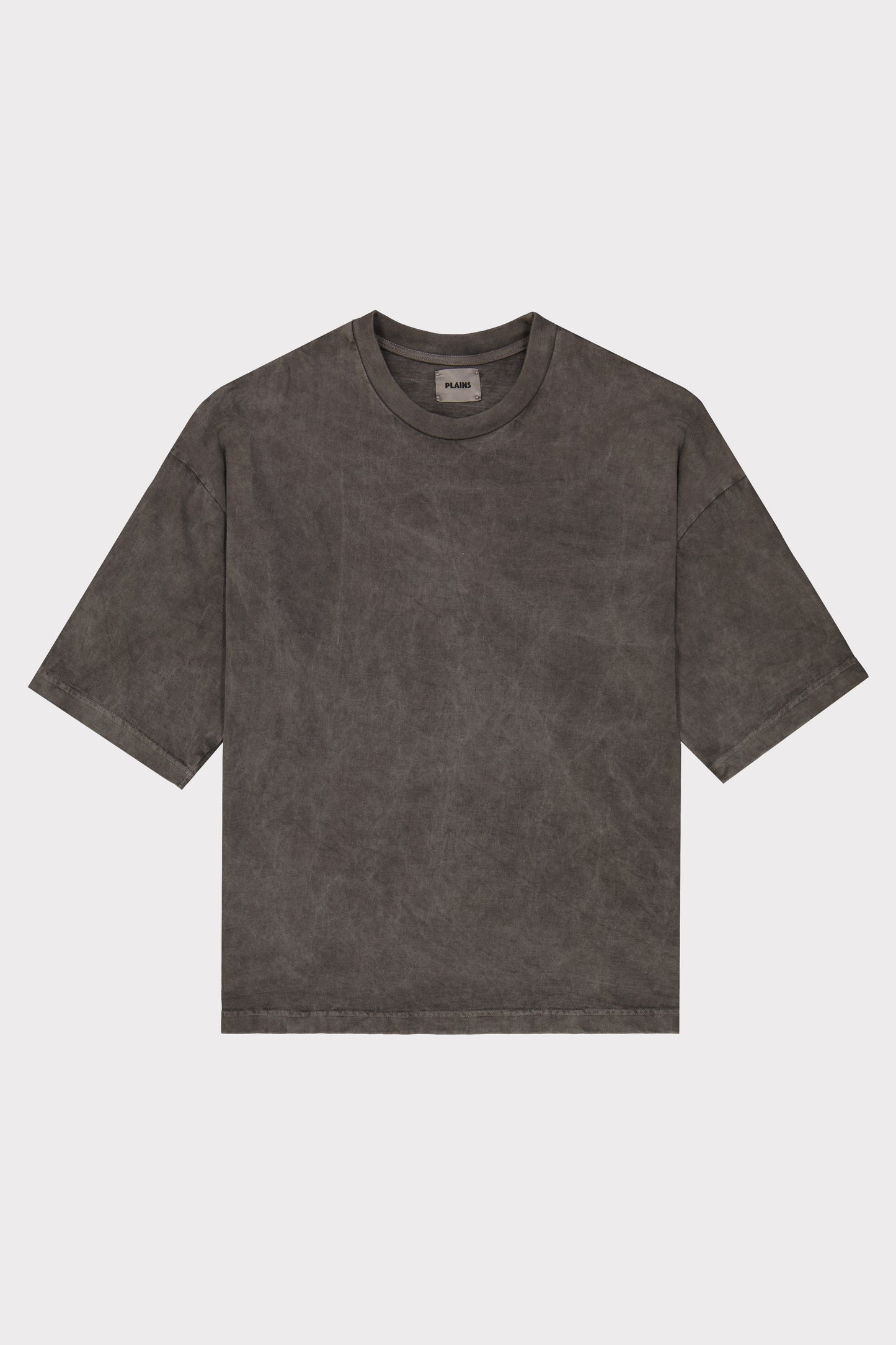 Signature T-Shirt Washed Grey